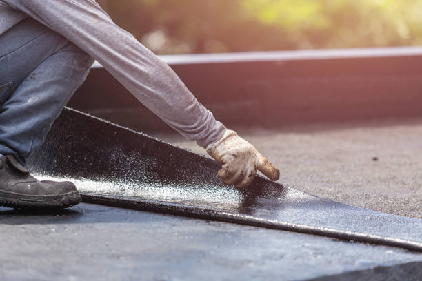 Professional Interior Drainage System technician working in Peapack, NJ